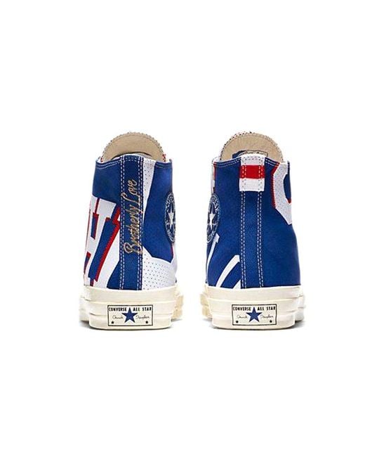 Converse Blue Chuck Taylor All Star Premium Hi 'Philadelphia 76Ers' for men