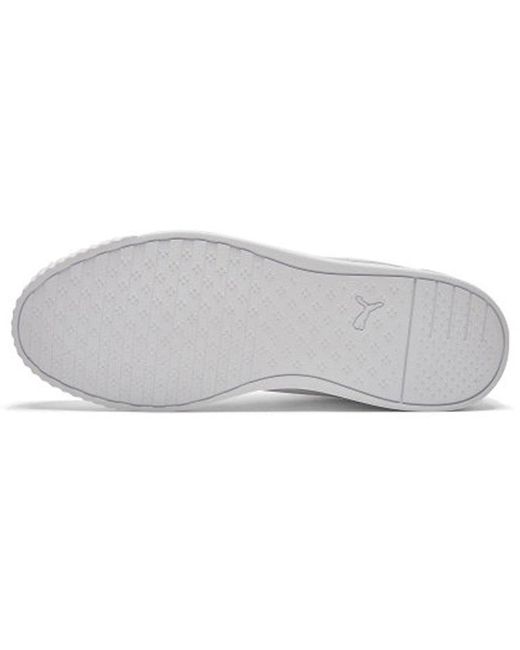 PUMA White (Wmns) Carina Slim 'Triple'