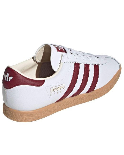 Adidas White Stadt Dark Gum' for men