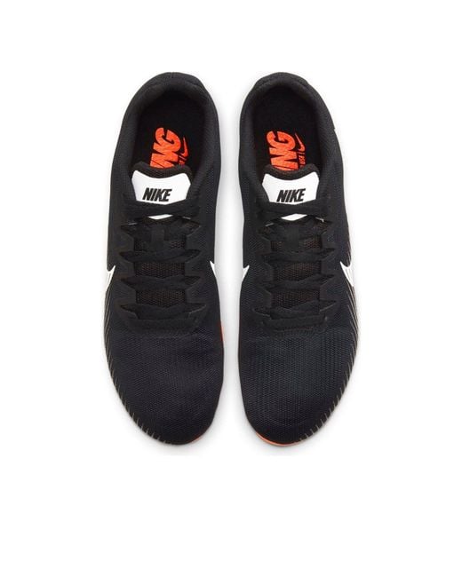 Nike Black Air Zoom Rival M 9 Spikes Hyper Crimson' for men