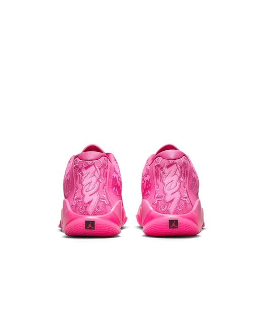 Nike Pink Zion 3 Lotus Basketball Shoes Glow' for men