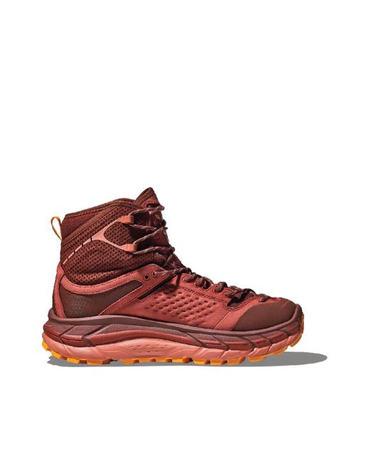 Hoka One One Red Tor Ultra High 'Spice Hot Sauce' for men