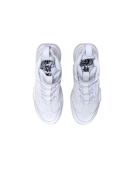 Li-ning White Armor Mid Tops 'Triple' for men