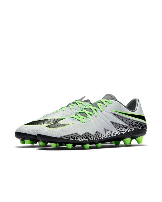 Nike Green Hypervenom Phelon Tf 'Metallic' for men