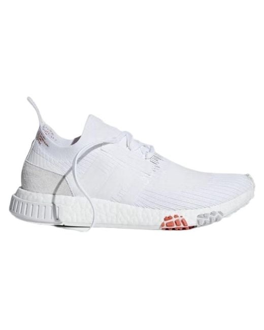 Adidas White (Wmns) Nmd_Racer Primeknit