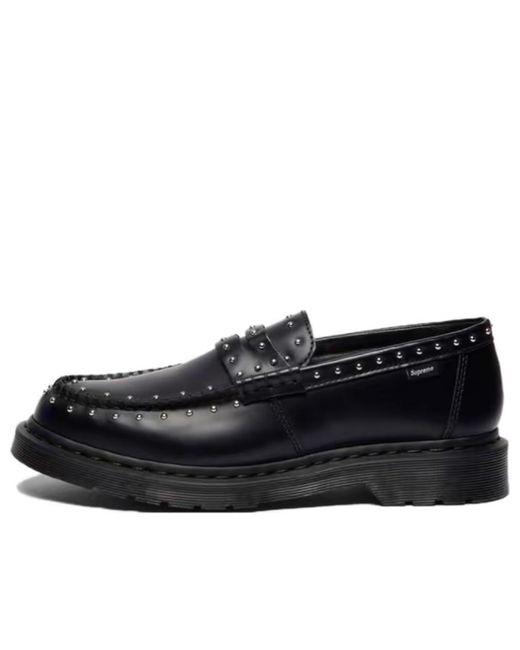 Dr. Martens X Supreme Studded Penton Loafer in Black for Men