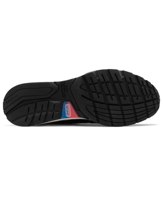 New Balance Black 992 Made for men