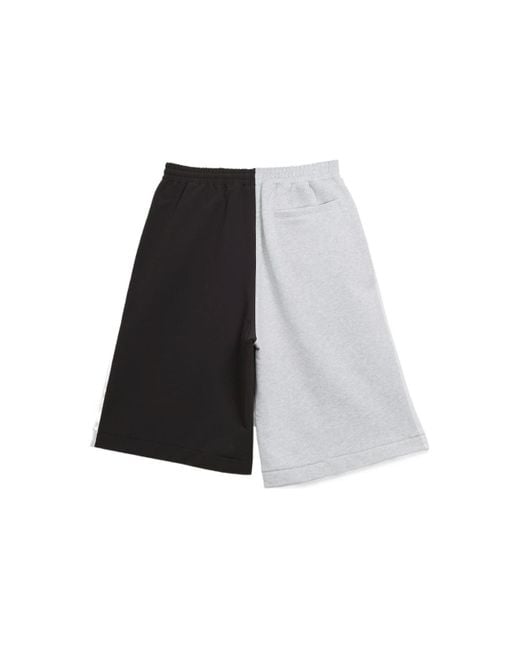 Adidas Black Originals Originals X Kerwin Frost Crossover Fw22 Splicing Elastic Waistband Straight Shorts for men