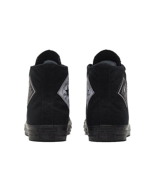 Converse Black Chuck Taylor All Star Patched for men