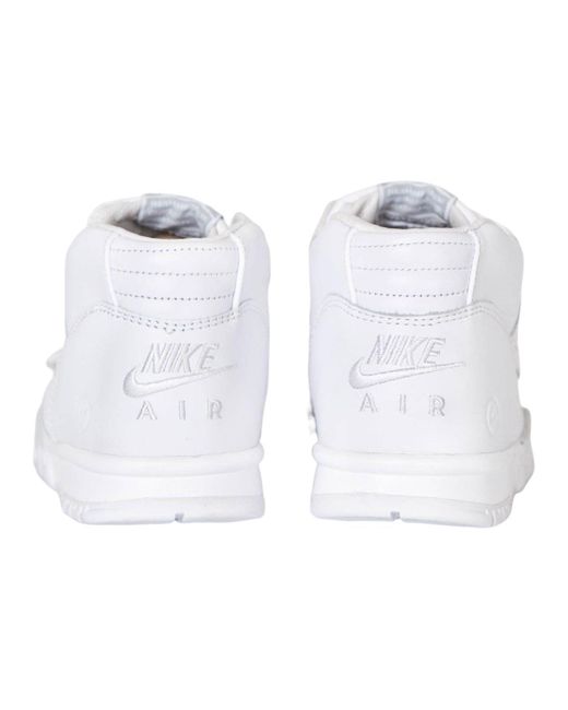 Nike White Air Trainer 1 Mid Sp/ Fragment Wolf' for men