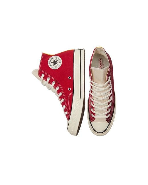 Converse Red Chuck 70 High 'Tri-Panel' for men