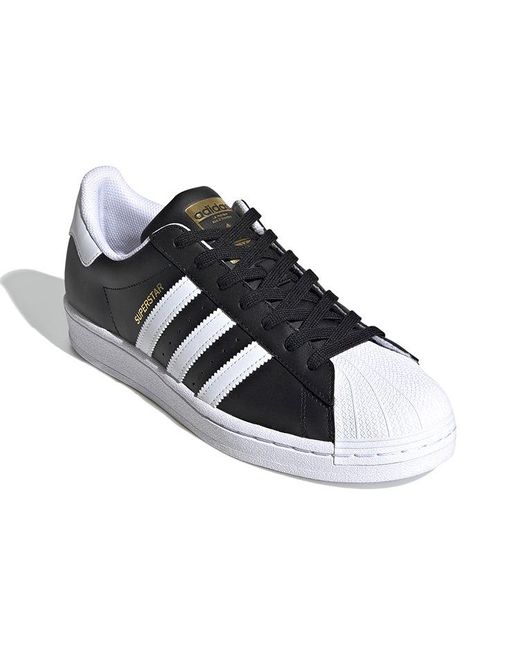 Adidas Blue Originals Superstar Shoes for men