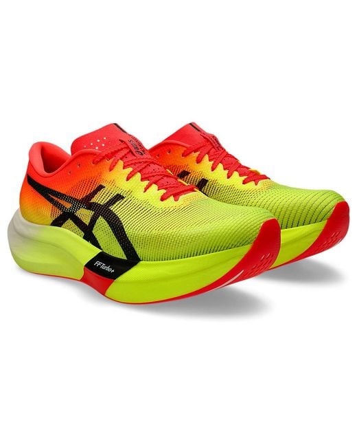 Asics Yellow Metaspeed 'Sky Paris' for men