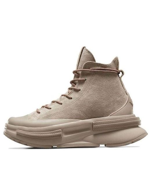 Converse Brown Run Star Legacy Cx Platform 'Mono Suede'