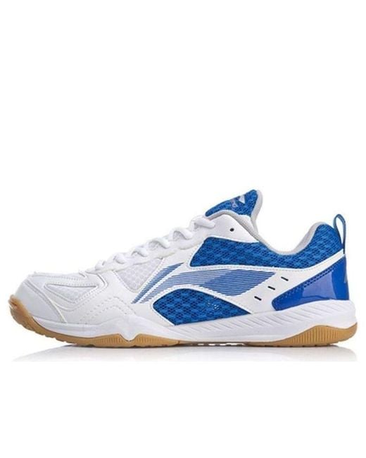 Li-ning Blue Ma Long Signature Table Tennis Shoes for men