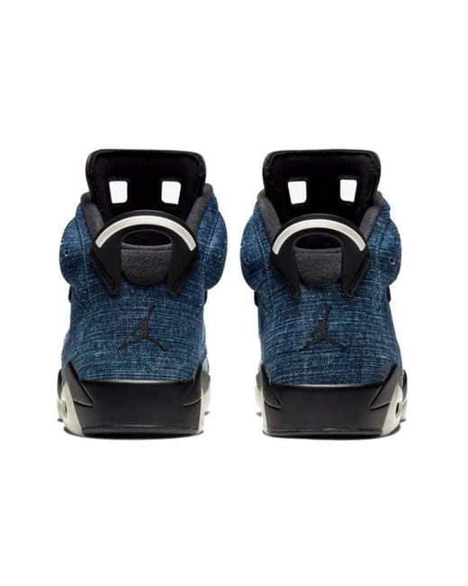 Nike Blue 6 Retro 'Washed Denim' for men