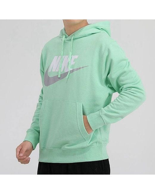 Nike Green Sportswear Logo Printing for men