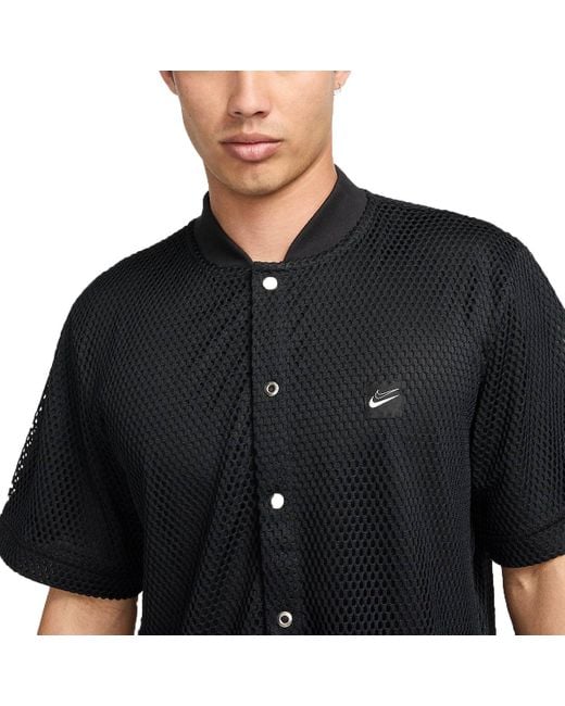 Nike Black Kevin Durant Dri-Fit Short-Sleeve Basketball Shirt (Asia Sizing) for men