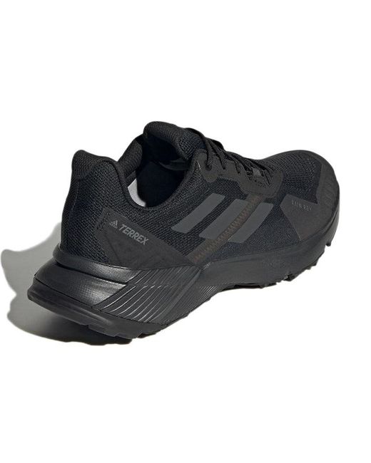 Adidas Mens Terrex Soulstride R.rdy Running Sneakers Shoes_delete - Black, Black, 12 for men