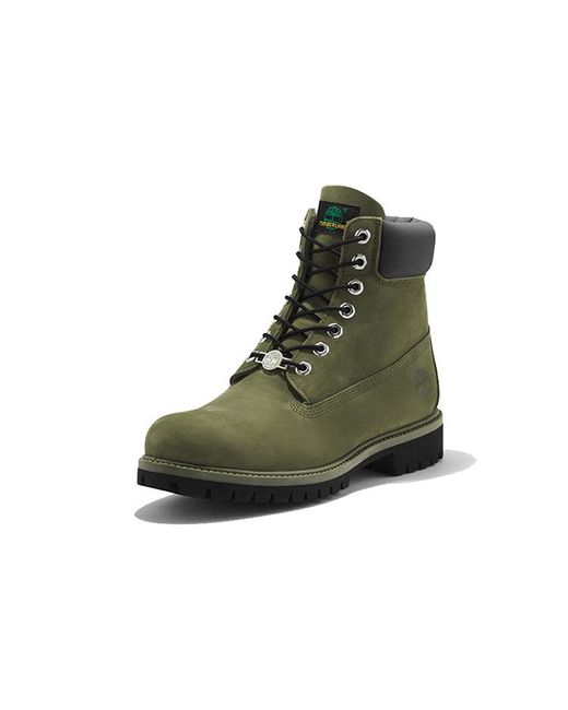 Timberland Green 6 Inch Premium Waterproof Boots for men