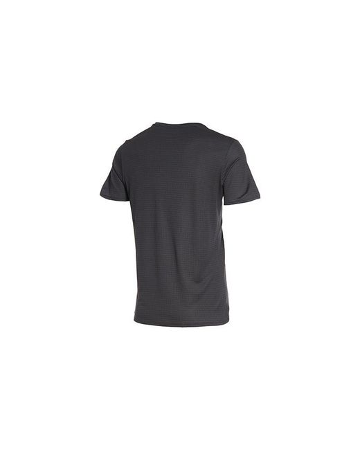 Adidas Black 25/7 Tee Chill Running Sports Short Sleeve for men