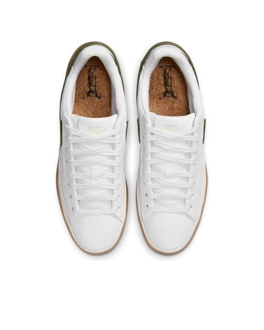 Nike White Blazer Phantom Low Medium Gum' for men