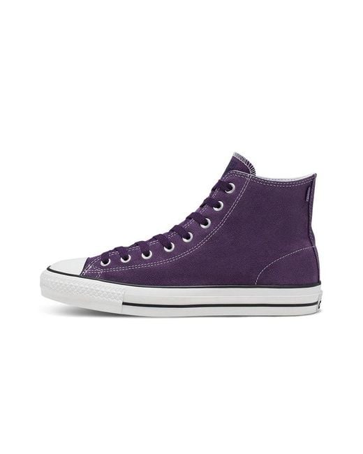 Converse Purple Skate Chuck Taylor All Star Pro Hi for men
