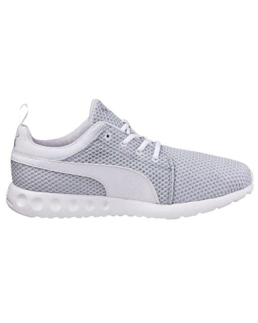 PUMA White Carson Runner for men