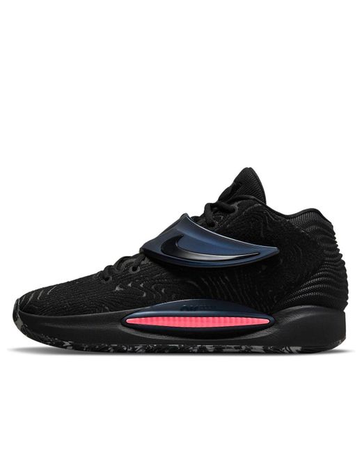 Nike Black Kd 14 Laser Crimson' for men