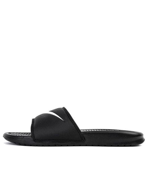 Nike Black Victori One Slides for men