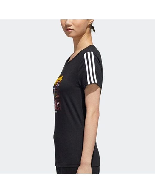 Adidas Black (Wmns) Neo Graphic T-Shirt
