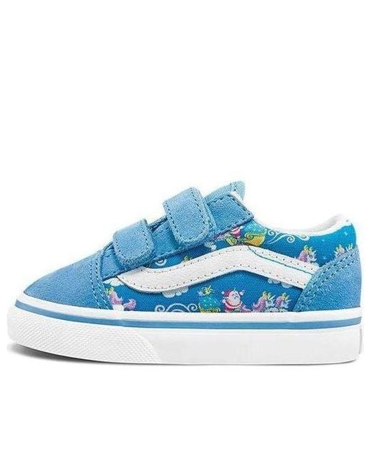 Vans Blue Old Skool V Sneakers K for men