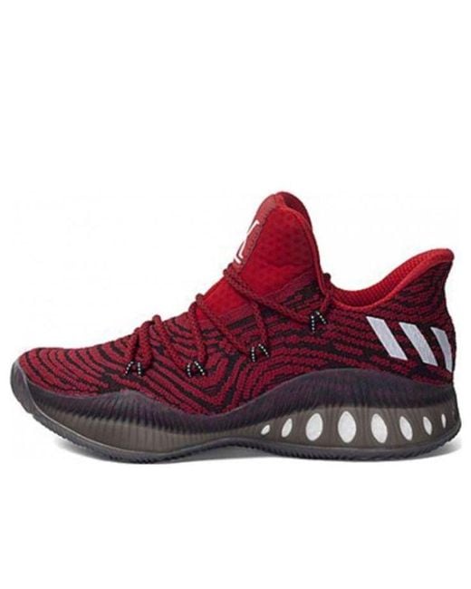 Adidas Red Crazy Explosive Low Primeknit for men