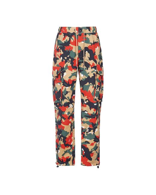 Nike Red Flight Heritage Cargo Pants for men