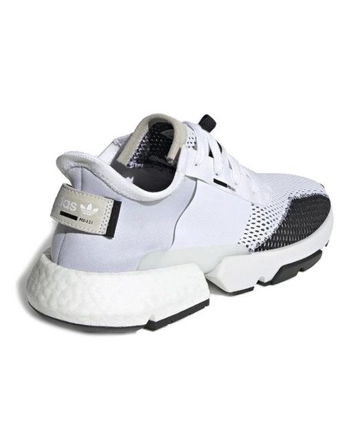 Adidas White Pod-S3.1 Shoes for men