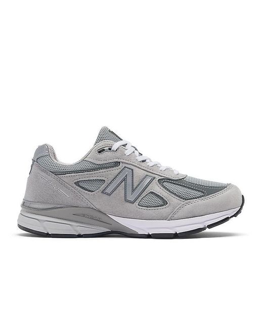 New Balance Gray 990 V4 Core 'Made for men