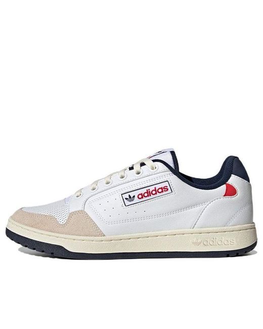 Adidas White Originals Ny 90 Shoes 'Leather' for men