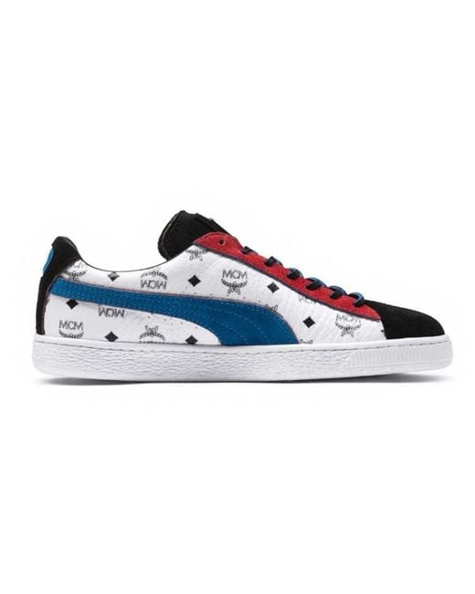 PUMA Blue Mcm X Suede Classic 'Mcm' for men