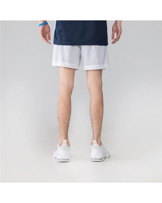 Nike Blue Basketball Training Reversible Breathable Shorts for men
