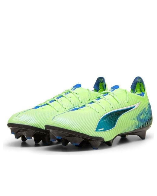 PUMA Green Ultra 5 Carbon Fg 'Fizzy Apple' for men