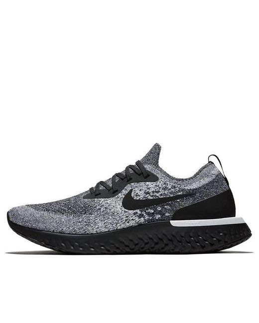 Nike Epic React Flyknit 'cookies And Cream' in Black for Men | Lyst