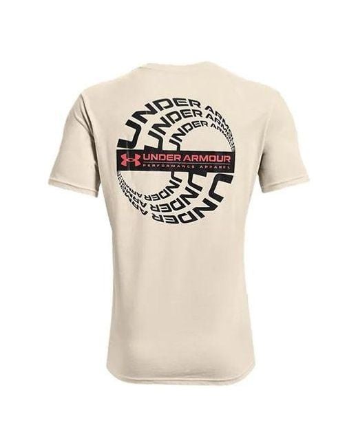 Under Armour Natural Reflection Wave Casual Sports Breathable Short Sleeve for men