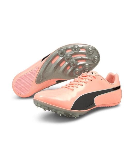 PUMA Pink Evospeed Sprint 'Elektro Peach' for men