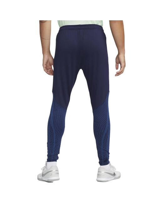 Nike Blue 2022-2023 Brazil Dri-Fit Knit Football Pants for men