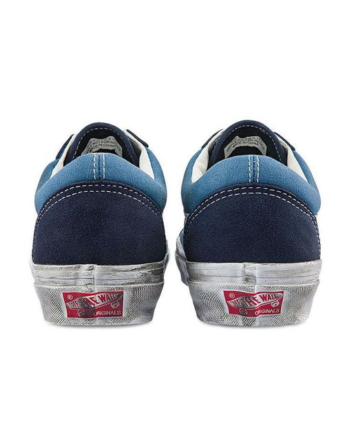 Vans Blue Og Old Skool Lx 'Stressed for men