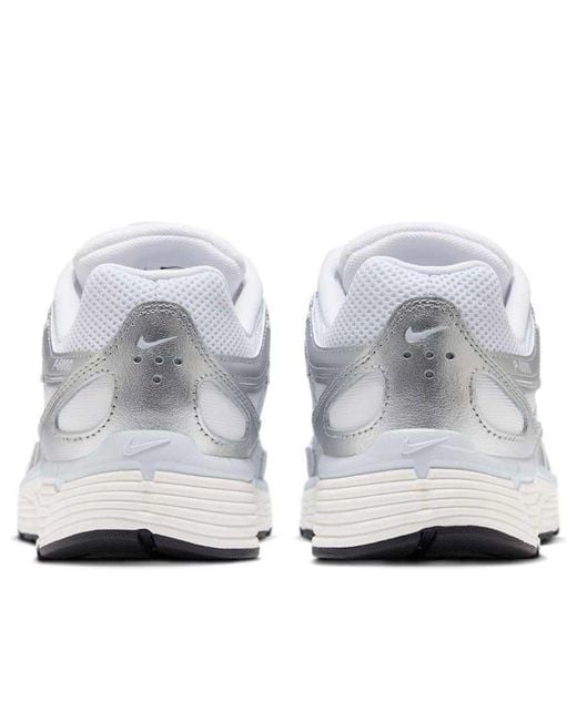 Nike White P-6000 Sneakers