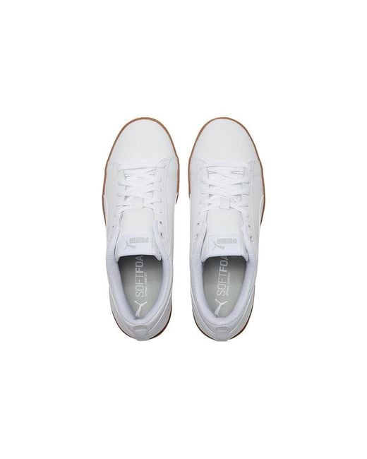 PUMA White (Wmns) Smash V2 L Gum'