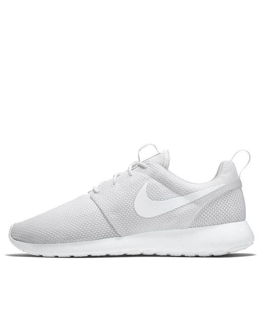 Nike White Roshe One 'Triple' for men