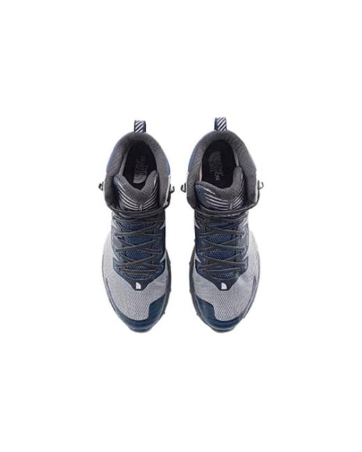 The North Face Blue Vectiv Fastpack Mid Futurelight Hiking Shoes for men