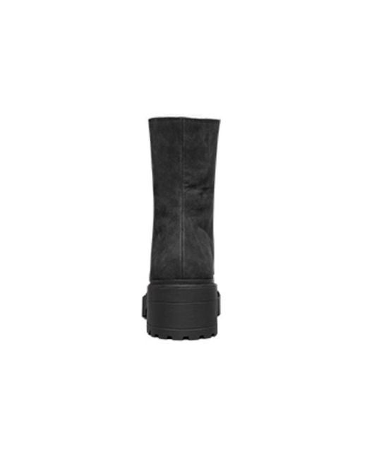 Skechers Black (Wmns) Modern Comfort Winter High-Top Martin Boots